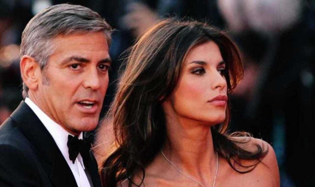 George Clooney e Elisabetta Canalis seri.